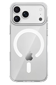 Buti̇k Apple İphone 17 Pro Pc Blank Magsafe Kapak - Şeffaf-(5796)
