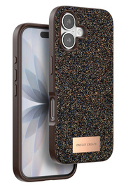 Buti̇k Apple İphone 17 Bri̇ght Si̇mli̇ Kapak - Gold-(5796)