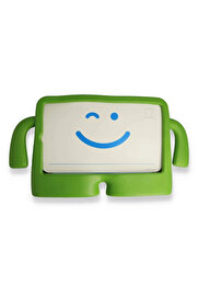 Buti̇k Samsung Galaxy Tab A7 10.4 Kılıf Karakter Tablet Si̇li̇kon - Yeşi̇l-(5796)