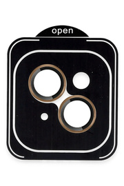 Buti̇k Apple İphone 13 Pvd Metal Kamera Lens - Gold-(5796)