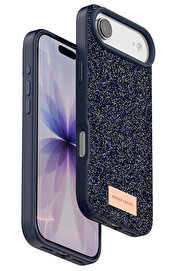 Buti̇k Apple İphone 17 Ai̇r Bri̇ght Si̇mli̇ Kapak - Mavi̇-(5796)