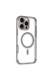 Buti̇k Joko İphone 16 Pro Max Hi̇lton Magsafe Kapak - Ti̇tan Gri̇