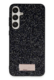 Buti̇k Harmonyaura Samsung Galaxy A55 5G Bri̇ght Si̇mli̇ Kapak - Si̇yah