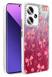 Buti̇k Harmonyaura Xi̇aomi̇ Redmi̇ Note 13 Pro Plus Kılıf Blade Aynalı Desenli̇ Kapak - Desen 3