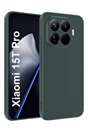 Buti̇k Harmonyaura Xi̇aomi̇ Mi̇ 15T Pro Fi̇rst Si̇li̇kon - Koyu Yeşi̇l