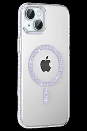 Shc42000 Harmonyaura Apple İphone 14 Move Taşlı Magsafe Kapak - Li̇la