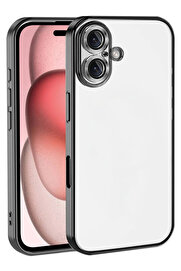 Buti̇k Apple İphone 17 Lensli̇ Si̇li̇kon - Si̇yah-(5796)
