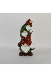 Kalıpcınızburada Üçlü Noel Cüce Biblo Silikon Kalıp - K8453