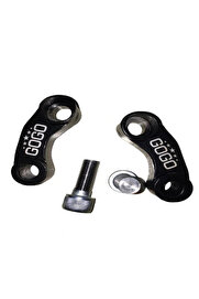 Oem Motosi̇klet Ayna Uzatma Aparatı Metal Si̇yah