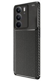 Ykavm Lrz02 Realme C75 4G Auto Focus Karbon Kapak - Si̇yah