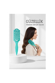 Buti̇k Doğal Anti̇stati̇k Hava Yastıklı Saç Fırçası - Dolaşık Saç Açıcı Tarak