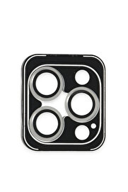 Buti̇k Harmonyaura İphone 16 Pro Max Pvd Metal Kamera Lens - Gümüş