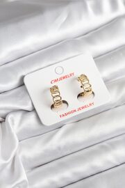 Evi̇mdeyokyok 14K Gold Renk Kaplama Samanyolu Model Cm Kadın Küpe Tj-Bkp11406