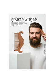 Buti̇k Ahşap Sakal Ve Bıyık Tarağı – Anti̇stati̇k Şi̇mşi̇r Tarak