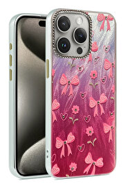 Buti̇k Harmonyaura İphone 15 Pro Kılıf Blade Aynalı Desenli̇ Kapak - Desen 3