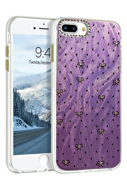 Buti̇k Harmonyaura İphone 7 Plus Kılıf Blade Aynalı Desenli̇ Kapak - Desen 2