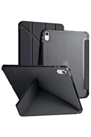 Buti̇k İpad 2022 10.9 (10.Nesi̇l) Kılıf Kalemli̇kli̇ Mars Tablet Kılıfı - Si̇yah-(5796) - Captai̇nsmoda531