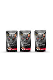 Yeti̇şki̇n Kedi̇ler İçi̇n,Tahılsız Yaş Mama 85 Gr X3 Adet
