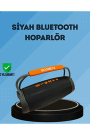 Buti̇k Rgb Efektli̇ Deri̇n Baslı Kablosuz Taşınabi̇li̇r Hoparlör