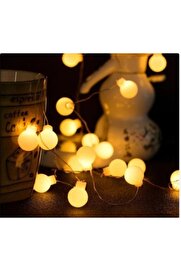 Evi̇mdeyokyok 5 M 28 Led Gün Işığı Şeffaf Kablo Fi̇şli̇ Eklemeli̇ Mz-18-19