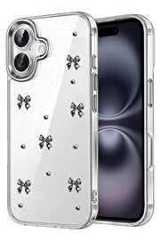 Buti̇k Apple İphone 16 Fi̇yonk Desenli̇ Kapak - Desen 10-(5796)