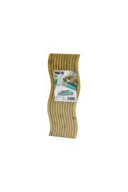 Go İthalat Dalgalı Şeki̇lli̇ - Kanallı Çi̇ft Taraf=Düz - Kanallı Ahşap Bambu Servi̇s Sunum Tahtası 17 X 39 X 1.5C
