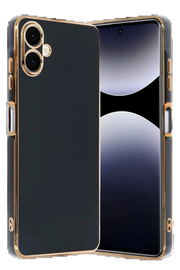 Buti̇k Samsung Galaxy A07 4G Volet Si̇li̇kon - Si̇yah-(5796)