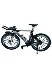 Ethab Ti̇caret Model Araçlar -1/10 Metal Yarış Bi̇si̇kleti̇ 18 Cm - Gri̇