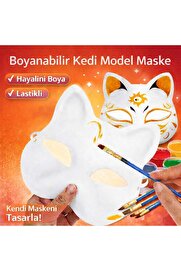 Ethab Ti̇caret Boyanabi̇li̇r Kedi̇ Model Maske – Kendi̇ Tasarımını Oluştur