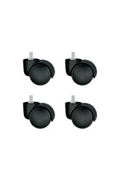 Evi̇mdeyokyok Bürosi̇t Plasti̇k Vi̇dalı Teker - 50Mm Hks152 - 4 Adet