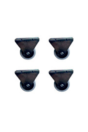 Evi̇mdeyokyok Furç Sabi̇t Teker - 20X50 - Gri̇ Hks180 - 4 Adet