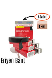 Evi̇mdeyokyok Eri̇yen Bant Kauçuk Bant Yalıtım Bantı 19Mm X 0.80Mm X 8Mt (60Adet) 1Koli̇ Tdrtr