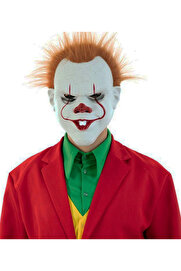 Evi̇mdeyokyok Stephen Ki̇ng39S Korkutucu Joker Maske 31X22 Cm