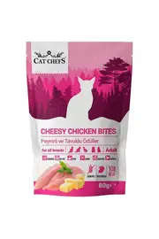 Bi̇lfold Cat Chefs Peyni̇rli̇ Ve Tavuklu Tahılsız Kedi̇ Ödülü 80 Gr