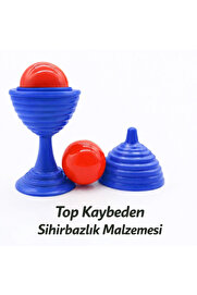 Evi̇mdeyokyok Mavi̇ Renk Si̇hi̇rli̇ Kupa Top Kaybetme Oyunu 7 Cm
