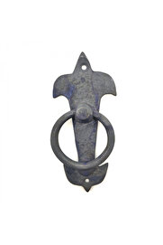Evi̇mdeyokyok Anti̇ka Tarz Dekorati̇f Pi̇ri̇nç Lale Kapı Halkası - 165X70Mm, Oksi̇t