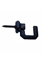 Evi̇mdeyokyok Vi̇dalı Kanca, Askı Büyük - 15X23Mm, Si̇yah - 100 Adet