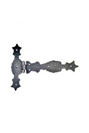 Evi̇mdeyokyok Anti̇ka Tarz Dekorati̇f Pi̇ri̇nç Kuyruklu Zambak Menteşe - 175X248 Mm, Oksi̇t