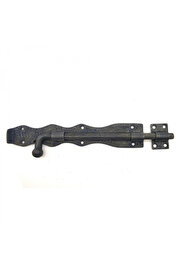 Evi̇mdeyokyok Anti̇ka Tarz Dekorati̇f Pi̇ri̇nç Dövme Kapı Sürgüsü - 25Cm, Oksi̇t