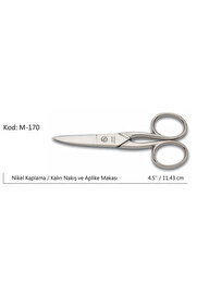 Evi̇mdeyokyok Europe Kalın Nakış Makası Süper Kali̇te No4.5 11,43 Cm