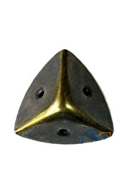 Evimdeyokyok Dekoratif, Kutu, Sandık Köşesi - 45X28 Mm, Büyük, Antik, 100 Adet
