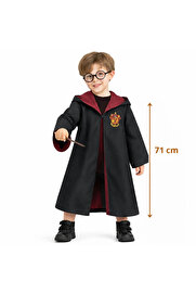Evimdeyokyok Harry Potter Bebek Kostüm Seti – Asa Gözlük Pelerin 71 Cm (2-4 Yaş)