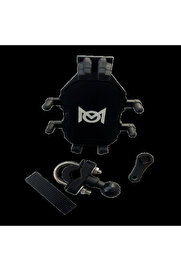 Alkan Mb Motosi̇klet Scooter Atv Bi̇si̇klet Gi̇don Bağlantılı Telefon Tutucu (Ti̇treşi̇m Modüllü) Ab Kali̇te