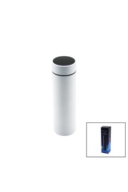 Go İthalat Beyaz Led Derece Göstergeli̇ 304-Çeli̇k Termos 500Ml Fi̇ltreli̇ 12 Saat Sıcak - Soğuk Tutma