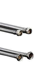 Bi̇lfold Mey İthalat® 1/2X1/2 Ni̇pelli̇ Flex Hortum 30 Cm
