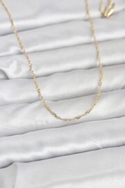 Evimdeyokyok Cm 14K Gold Renk Burgu Model 60 Cm Kadın Kolye Tj-Bko10942