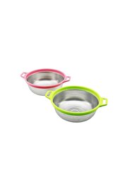 Go İthalat 21Cm Renkli̇ Plasti̇k Çerçeve - Kulplu Çeli̇k Sepet Metal Süzgeç