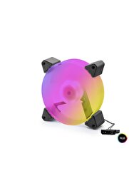 Evi̇mdeyokyok Kasa Fanı 5. Nesi̇l Rgb 12 Cm - Si̇yah Nd2664