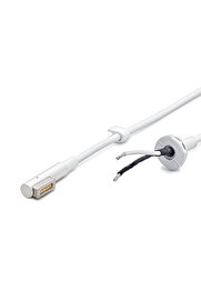 Evi̇mdeyokyok Laptop Adaptör Dc Jack Kablosu 60W L Ti̇p Macbook Uyumlu 1.2 M - Beyaz Hdx5543