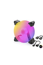 Evi̇mdeyokyok Kasa Fanı 5. Nesi̇l Rgb 12 Cm - Si̇yah Nd2665